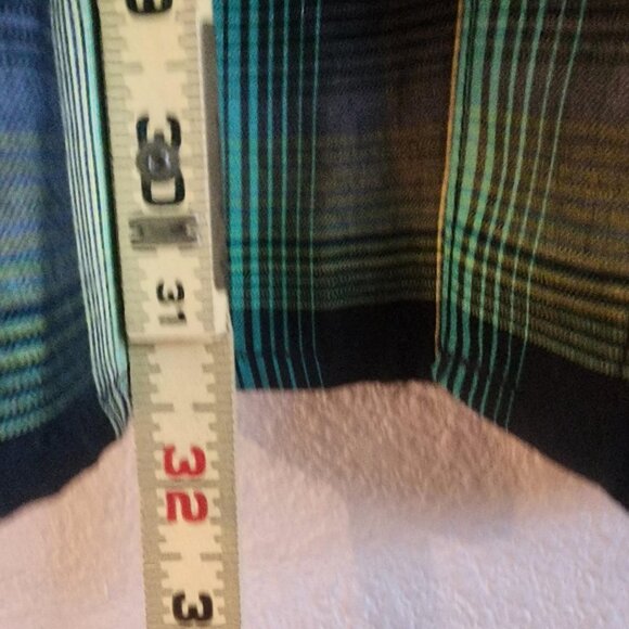 Dixxon Flannel Co Shirt Mens XL Green Black Plaid Mad Scientist Bamboo Button Up - Picture 9 of 10